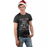 Single ready to jingle - Férfi Póló