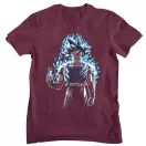 Blue Fire Goku - Dragon Ball Férfi Póló