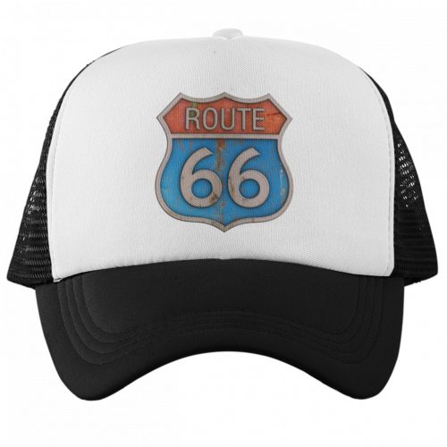Route 66 - Trucker Hálós Baseball Sapka