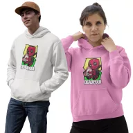 Cuki Deadpool - Unisex Kapucnis Pulóver