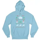 Érdekes karácsony - Unisex Kapucnis Pulóver