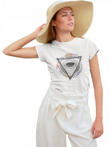 Szem háromszög - Női Póló