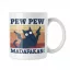 Pew-Pew Madafakas - Fehér Bögre