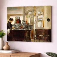 Édouard Manet - A bár vászonkép