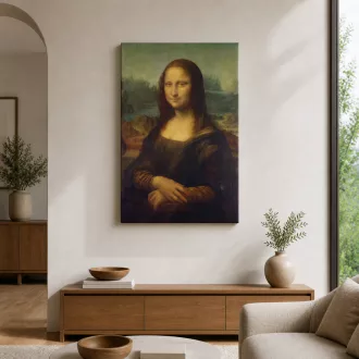   Leonardo da Vinci - Mona Lisa (Galéria változat) vászonkép