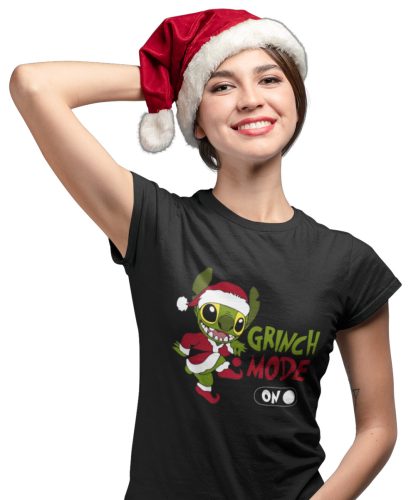 Stitch Grincs Mode - Karácsonyi Női Póló