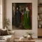 Jan van Eyck - Arnolfini házaspár vászonkép