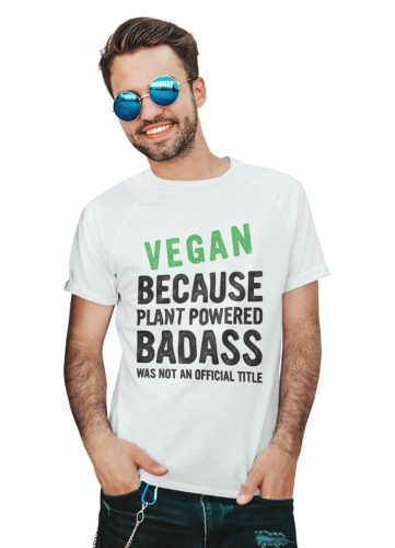 Badass Vegan - Férfi Póló