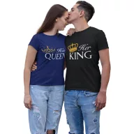 King & Queen - Páros Póló (2db)