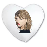 Bájos Taylor Swift - Szív alakú Párna