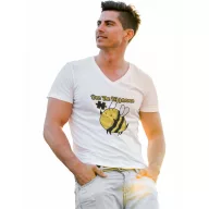 Bee the difference - Férfi V Nyakú Póló