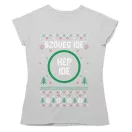 Csúnya Karácsonyi Női Pólók - Egyedi szöveggel és képpel