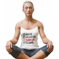 Egyé Alugyá Emejé Elűről - Női Spagetti Top