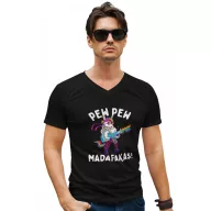 Pew-Pew Madafakas - Férfi V Nyakú Póló