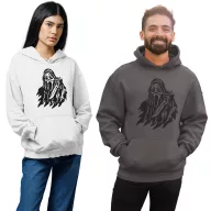 Sikoly fej - Unisex Kapucnis Pulóver