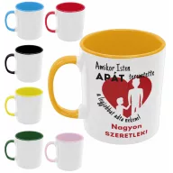 Amikor Isten apát teremtette - Színes Bögre