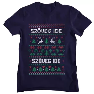 Egyedi szöveges díszes minta - Férfi Póló