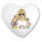 Taylor Swift Little Swiftie - Szív alakú Párna