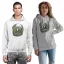 Zombie űrhajós sisak - Unisex Kapucnis Pulóver