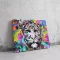 Tigris Lendületben - Pop Art Vászonkép