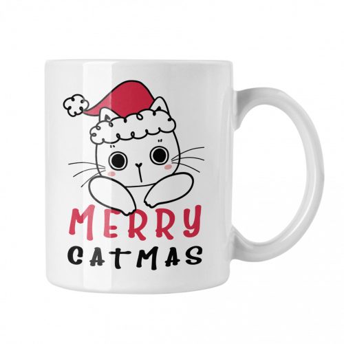 Merry Catmas - Bögre