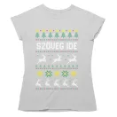 Csúnya Karácsonyi Női Pólók - Egyedi szöveggel