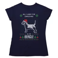 All I want for Christmas is my beagle - Női Póló
