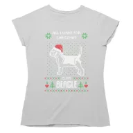 All I want for Christmas is my beagle - Női Póló