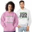 Vegan Power - Unisex Kapucnis Pulóver