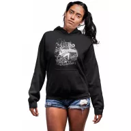 Turbo csajok - Unisex Kapucnis Pulóver