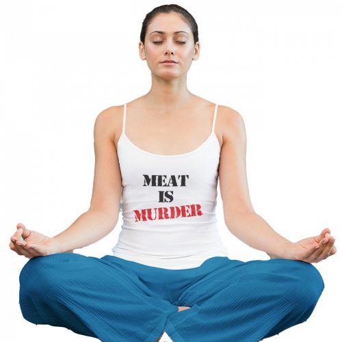 Meat is murder - Női Spagetti Top