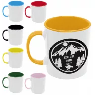 Explore some shit - Színes Bögre