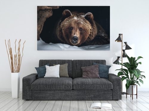 Ai Generált Állatos Vászonkép - Medve