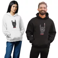 Ördögi Zombi - Unisex Kapucnis Pulóver