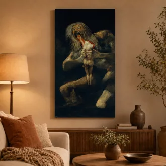 Francisco de Goya - A Szaturnusz felfalja a fiát