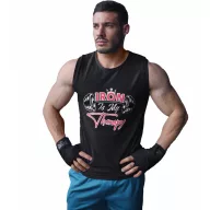 Iron is my Therapy - Férfi GYM Fitness Atléta