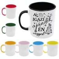 Az igazi ajándék én vagyok - Színes Bögre