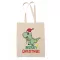 T-rex karácsony - Vászontáska