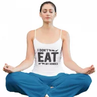 Nem eszem meg a haverjaimat - Női Spagetti Top