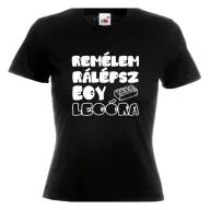 Remélem rálépsz egy Legóra - Proli Női Póló
