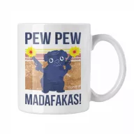 Pew-Pew Madafakas - Fehér Bögre