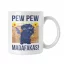 Pew-Pew Madafakas - Fehér Bögre