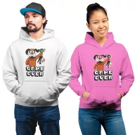 Duck Hunt, Game over - Unisex Kapucnis Pulóver