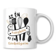 Az én konyhám az én szabályaim - Bögre