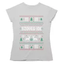 Csúnya Karácsonyi Női Pólók - Egyedi szöveggel