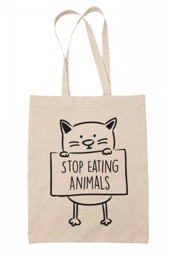 Stop eating animals - Vászontáska