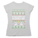 Csúnya Karácsonyi Női Pólók - Egyedi szöveggel