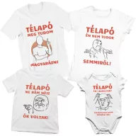 Problémás család - Karácsonyi Családi Póló Szett
