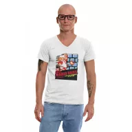 Super Mario Nintendo - Férfi V Nyakú Póló