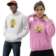 Deszkás Banán - Unisex Kapucnis Pulóver